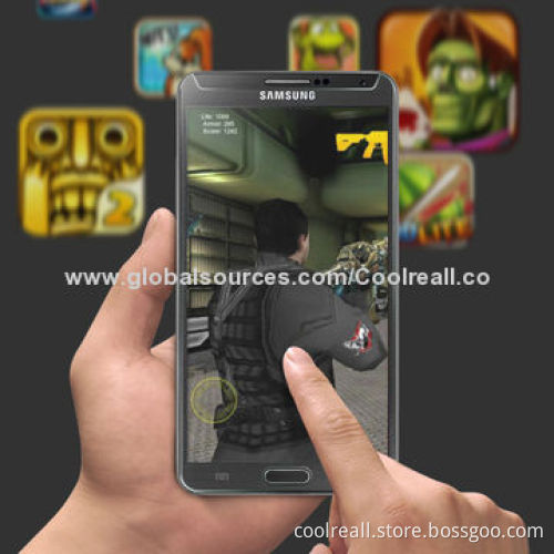 New arrival high-quality tempered glass screen protector for Galaxy Note 3, privacy